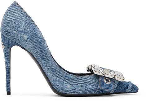 dolce gabbana womens shoes|dolce gabbana denim heels.